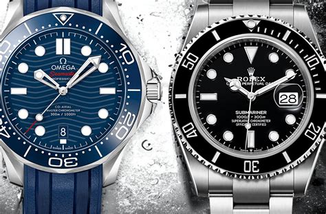 new omega seamaster vs rolex submariner|rolex omega seamaster 300m review.